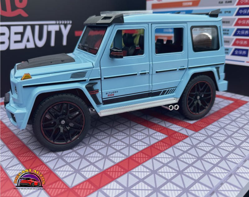 Mercedes Benz G63 Wagon Brabus 1:18 Scale Diecast Collectible Model - Image 9
