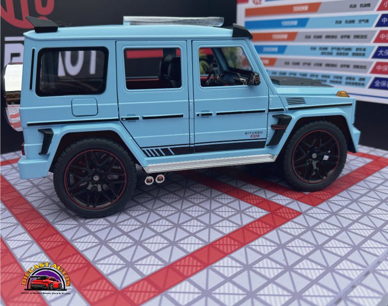 Mercedes Benz G63 Wagon Brabus 1:18 Scale Diecast Collectible Model - Image 8