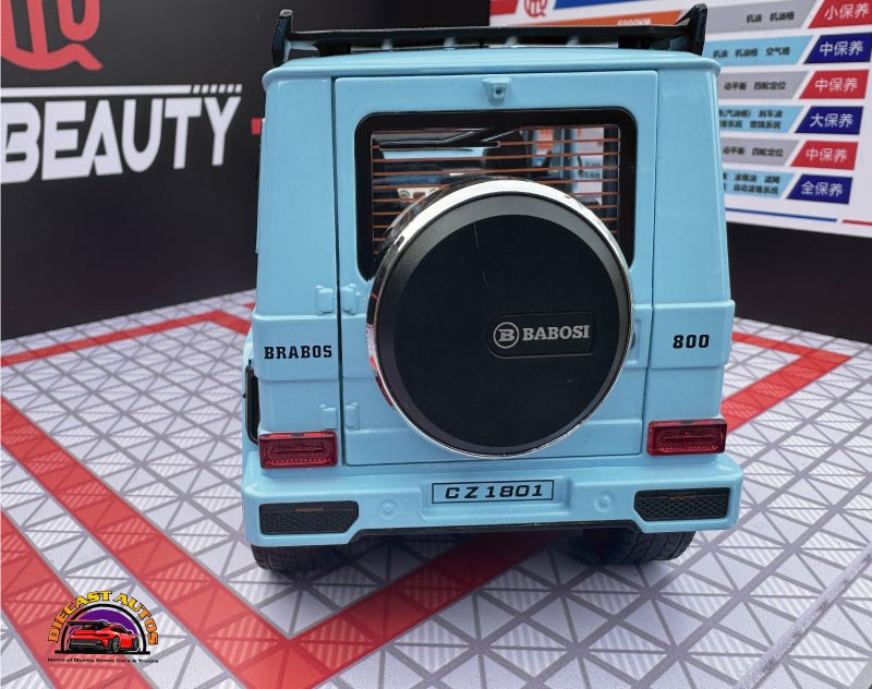 Mercedes Benz G63 Wagon Brabus 1:18 Scale Diecast Collectible Model - Image 7