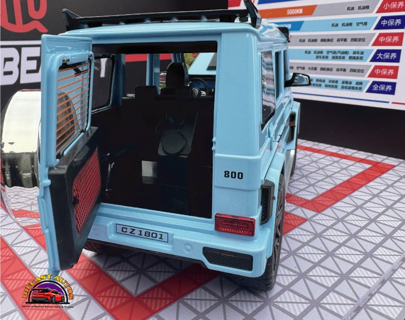 Mercedes Benz G63 Wagon Brabus 1:18 Scale Diecast Collectible Model - Image 6