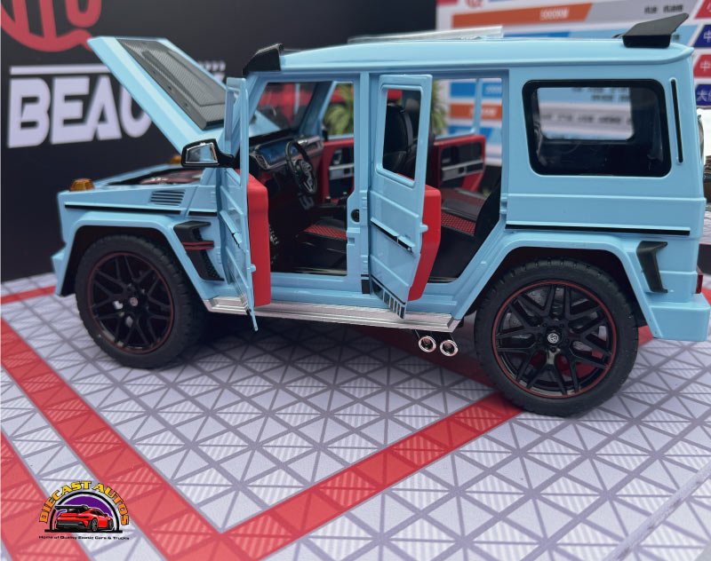 Mercedes Benz G63 Wagon Brabus 1:18 Scale Diecast Collectible Model - Image 3