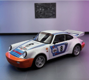 Porsche 911 Gulf 1:24 Scale Diecast Collectible Model