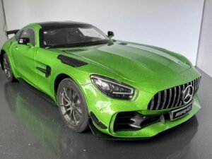 Alternative view of Mercedes Benz AMG GTR 1:18 Scale Diecast Collectible Model