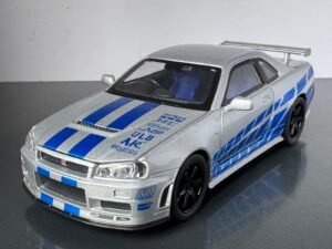 Alternative view of Nissan GT Skyline 1:32 Scale  Diecast Collectible Model