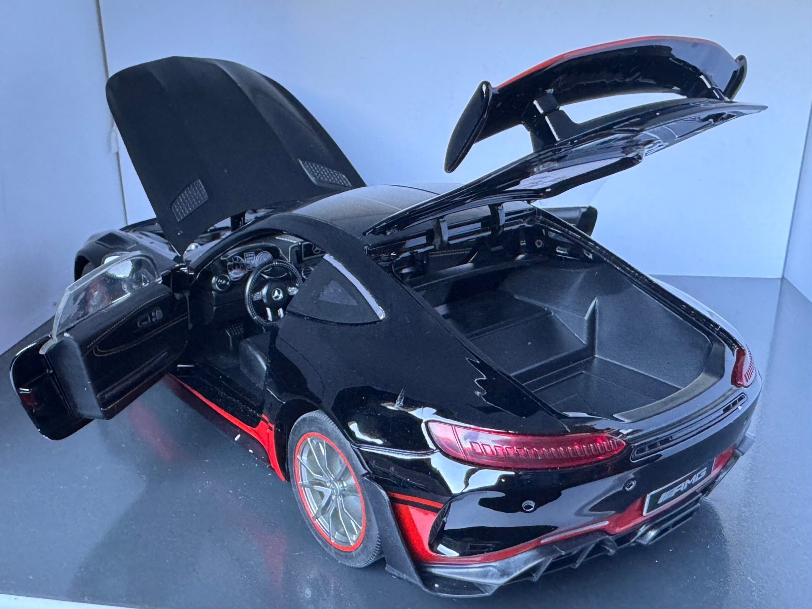 Mercedes Benz AMG GTR 1:18 Scale Diecast Collectible Model - Image 6