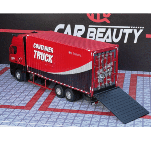 Alternative view of Mercedes Benz Actros Container Truck 1:24 Scale Diecast Collectible Model